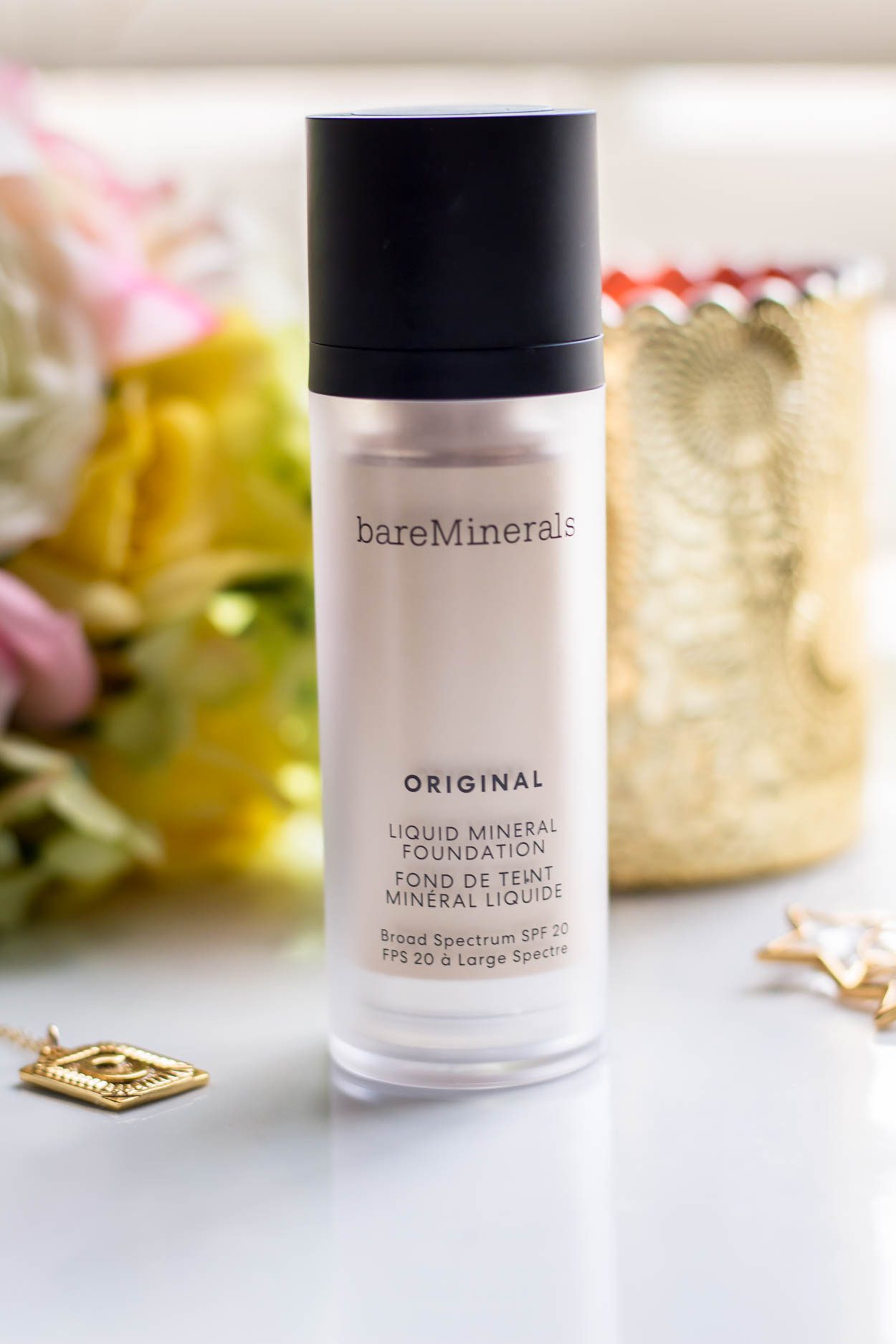 bareMinerals ORIGINAL Liquid Mineral Foundation Review Simply Stine