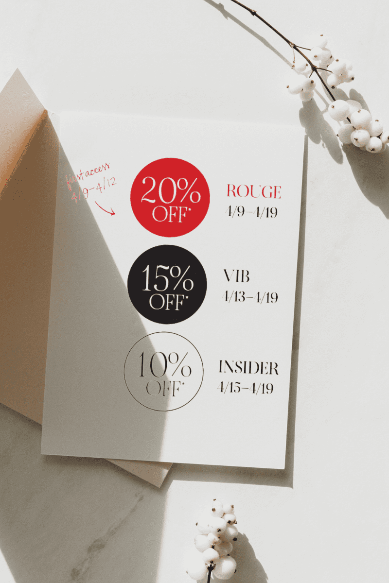 Sephora’s Spring Savings Event