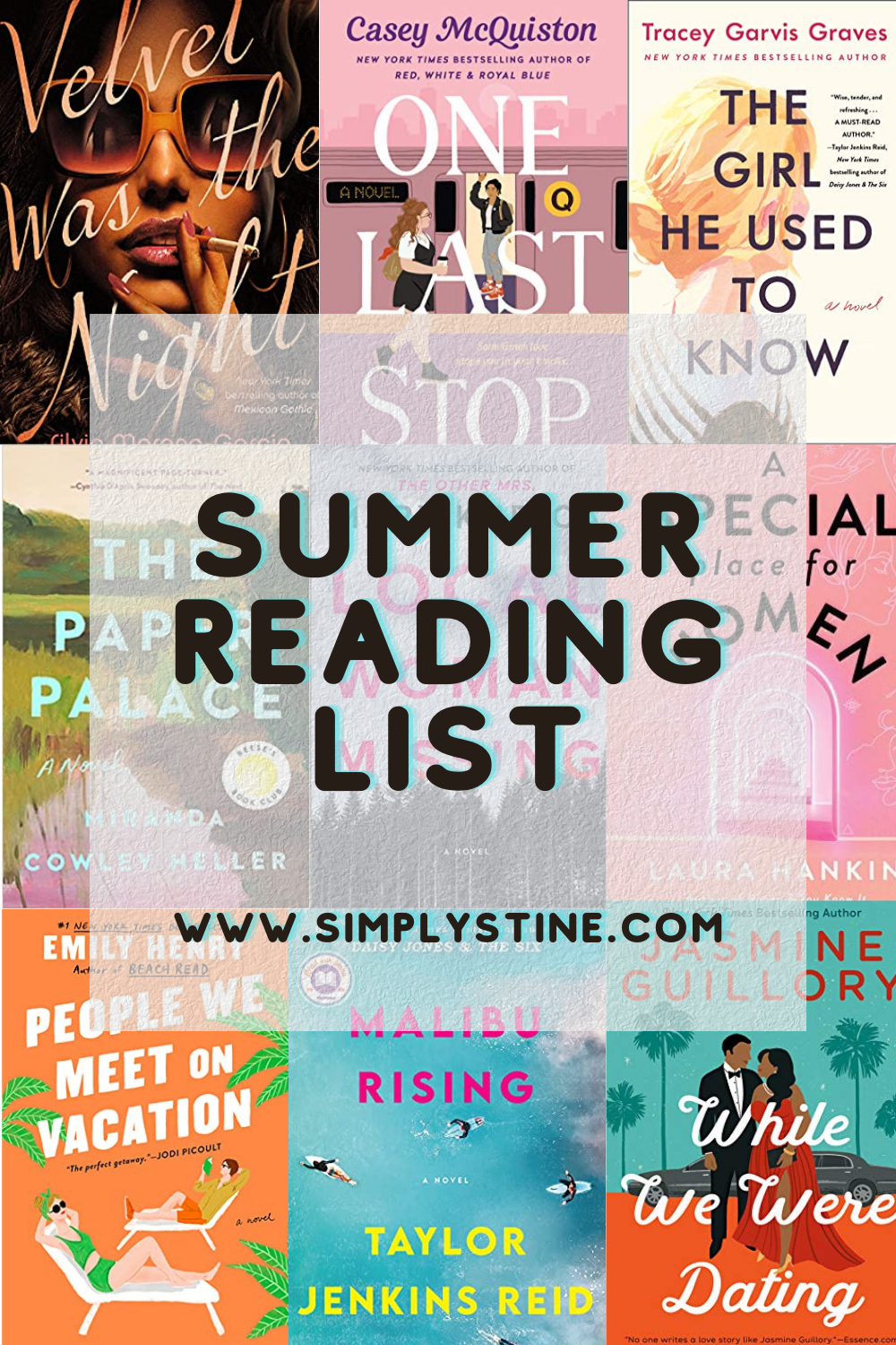 Summer Reading List