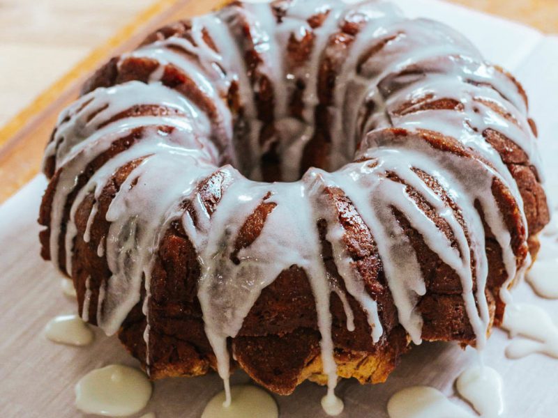 Cinnamon Roll Cake