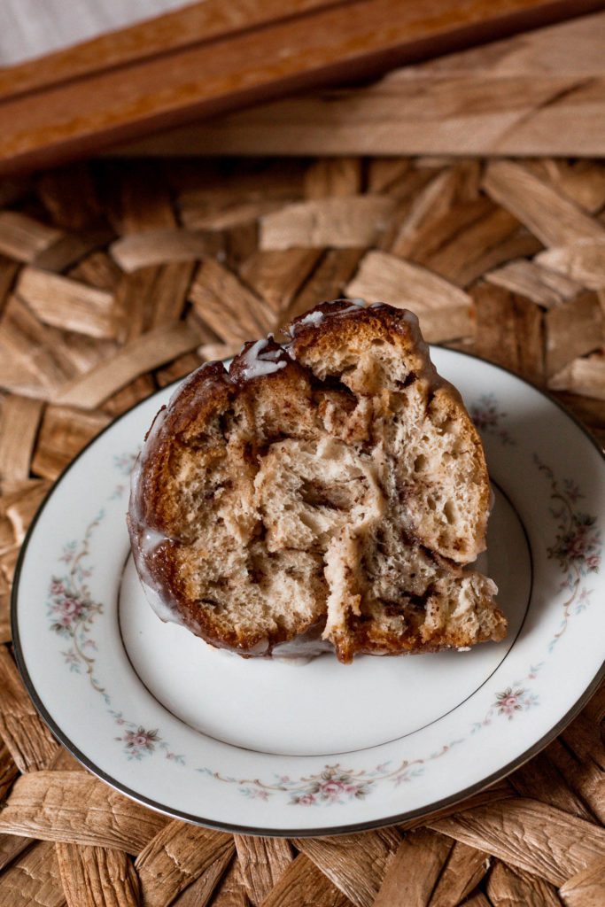 Cinnamon Roll Cake