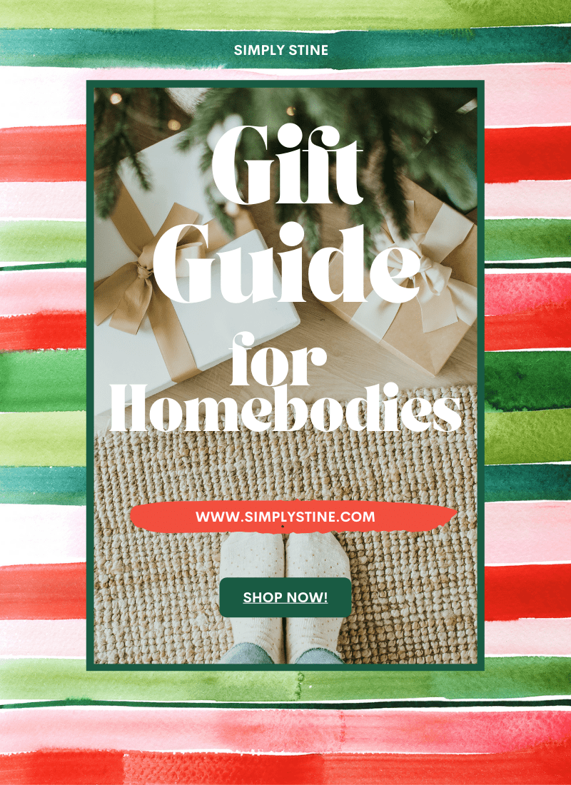 Holiday Gift Guide for Homebodies