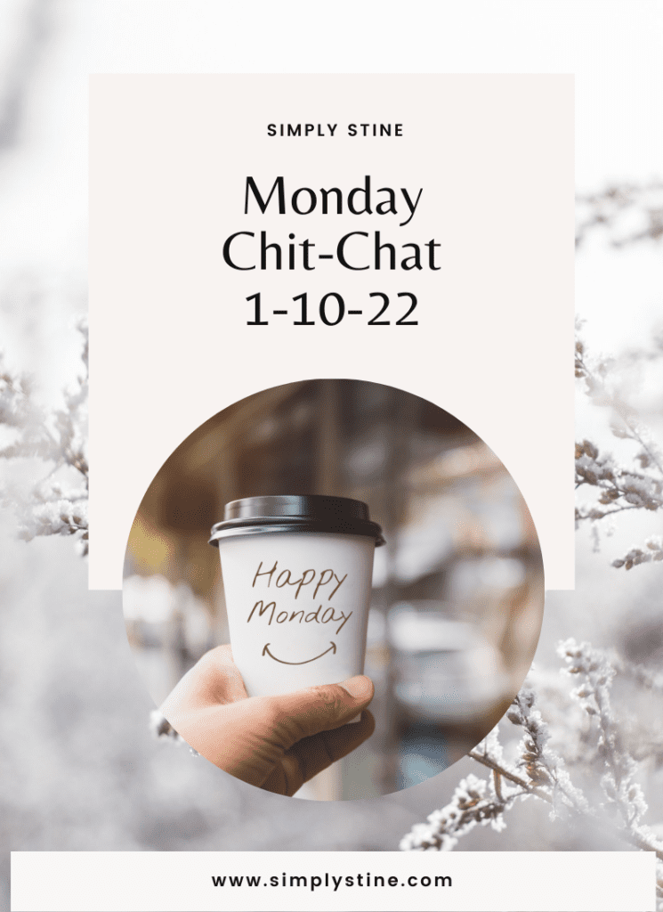 Monday Chit-Chat 1-10-22