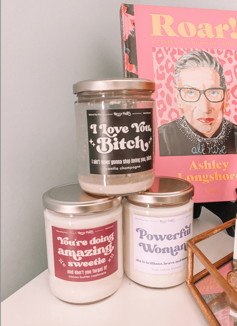 Bossy Pants Candles