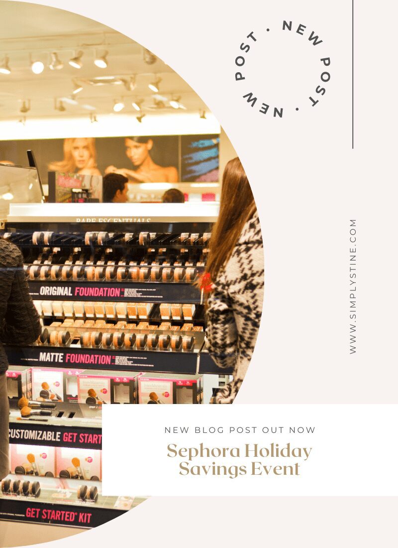 The Sephora Holiday Savings Event