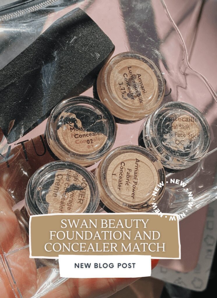 Swan Beauty foundation and concealer match