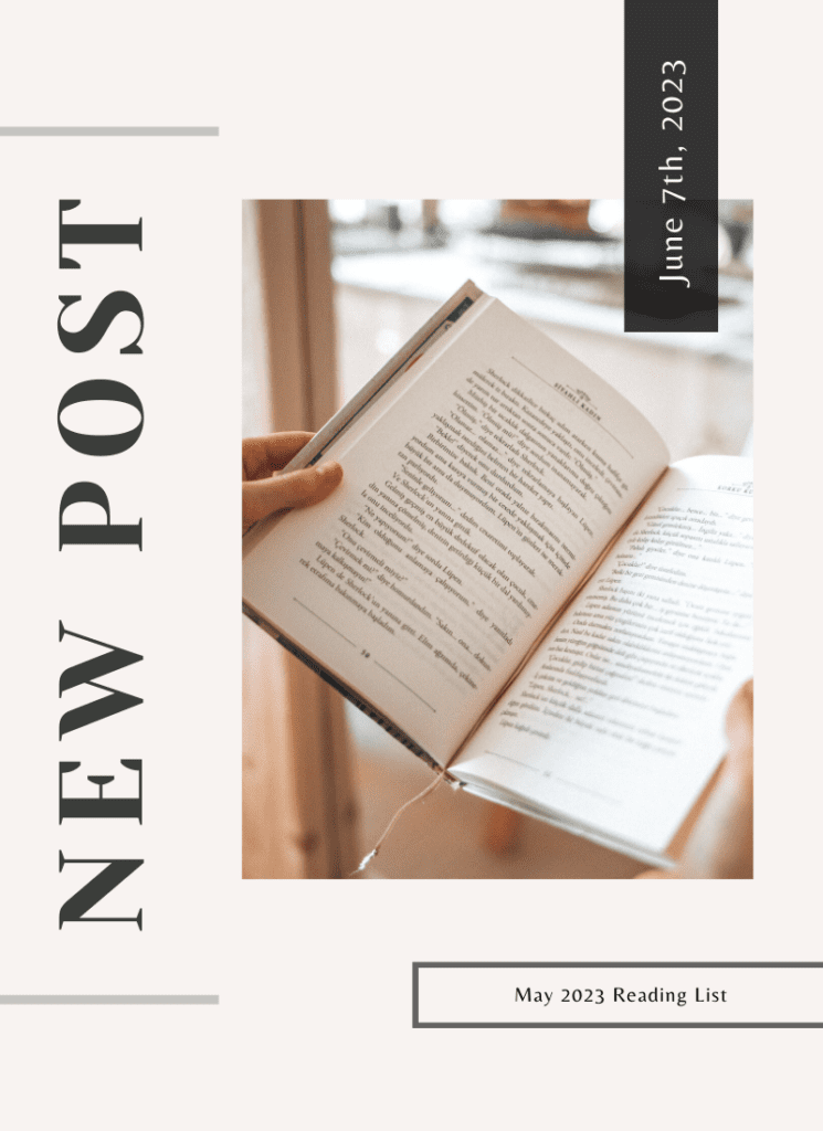 May 2023 Reading List