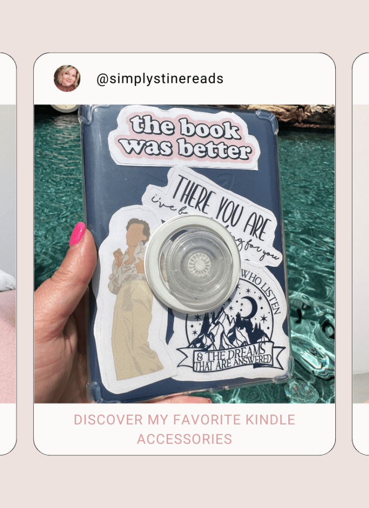 KINDLE ACCESSORIES FOR BOOK LOVERS