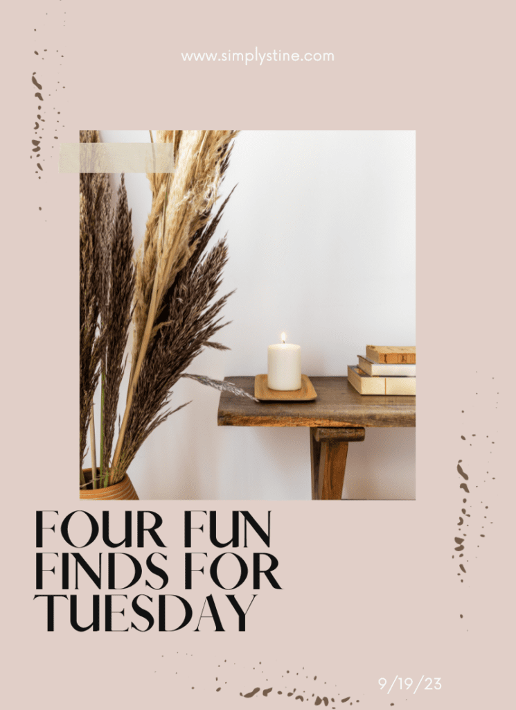 Four Fun Finds For Tuesday