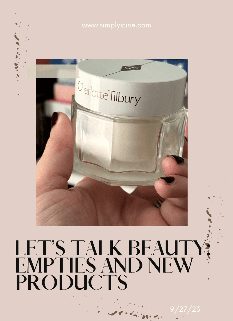 Let’s Talk Beauty: Empties and New Purchases