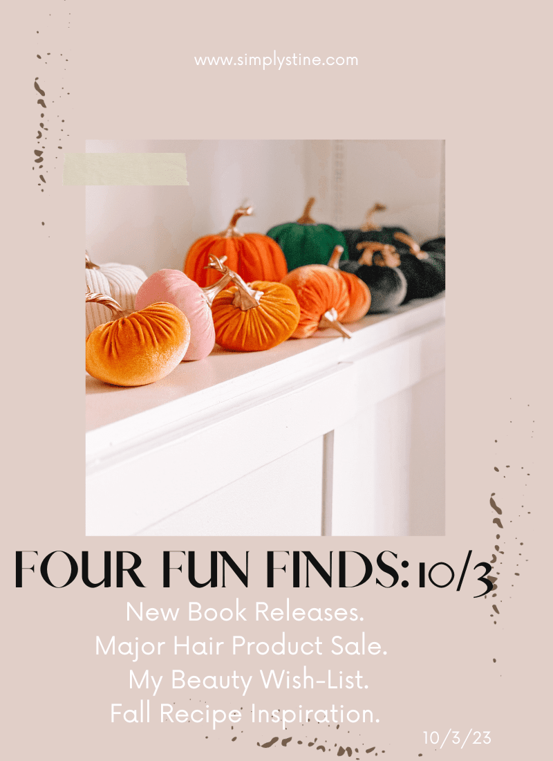 Four Fun Finds For Tuesday 10/3