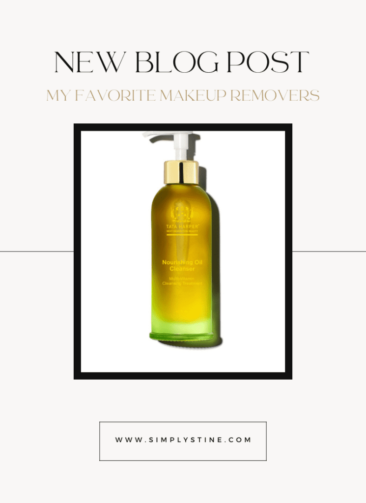 My favorite makeup removers
Cleansing Balms, Cleansing Oils, Micellar Water, Makeup Wipes