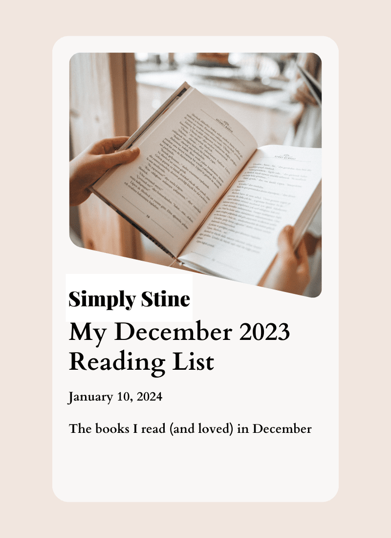 December 2023 Reading List