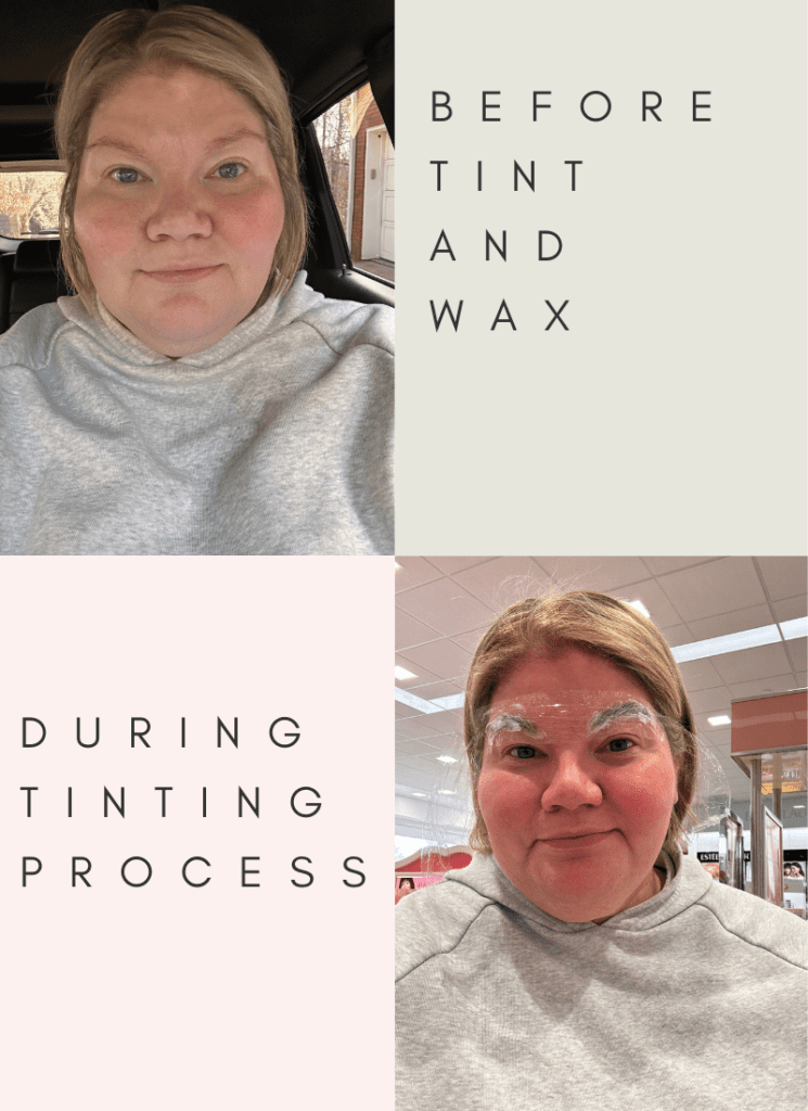 Why I get a brow tint and brow wax to make my brows seem fuller 