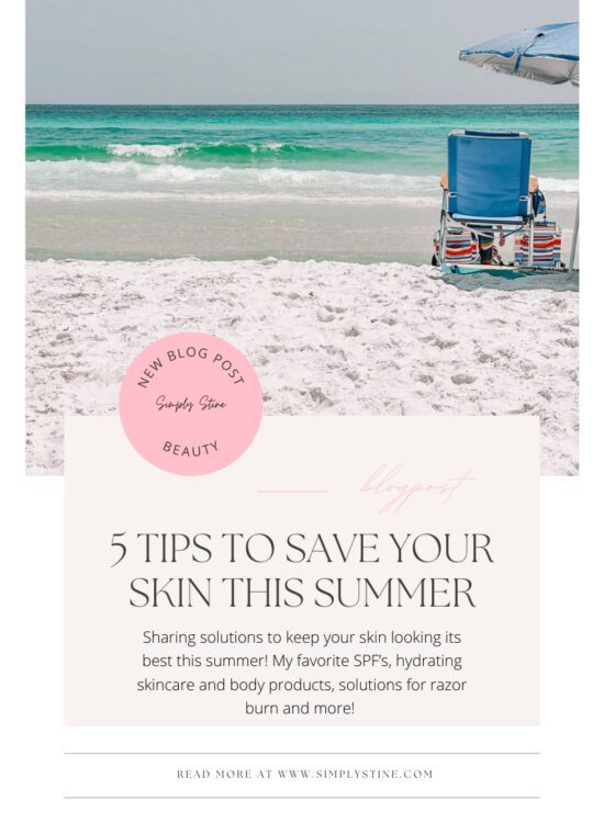 5 tips to save your skin this summer