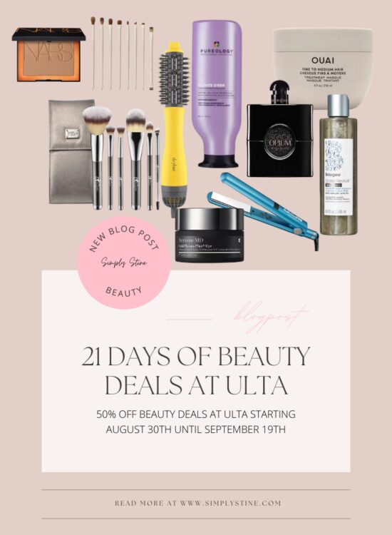 21 DAYS OF BEAUTY DEALS AT ULTA
