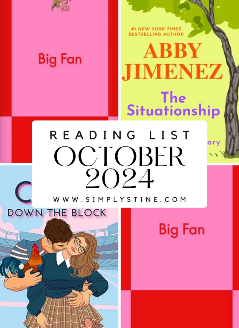 October 2024 Reading List