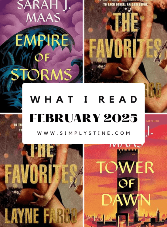 February 2025 monthly reading wrap-up
