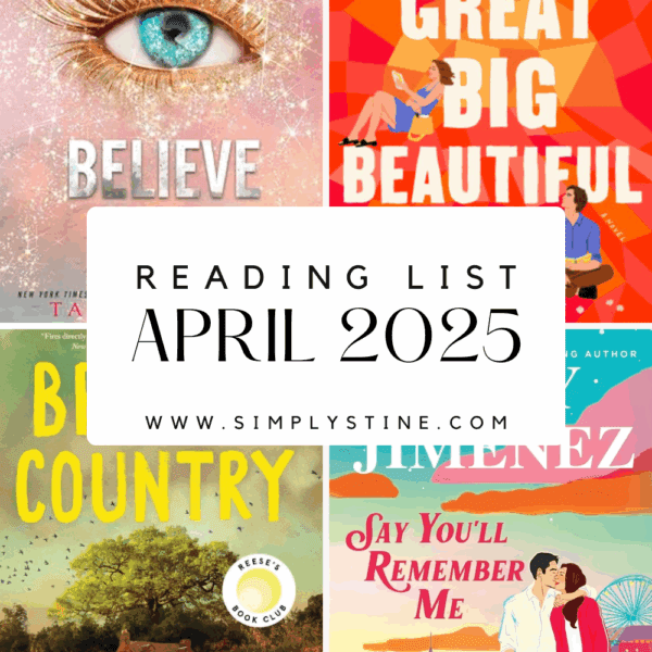 April 2025 Reading Wrap-Up: 4 Books I Read and What I Thought
