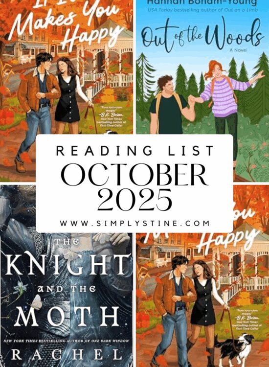 Covers of the books I read in October 2025