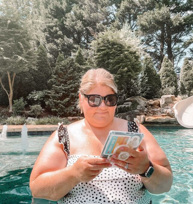IG: Me enjoying the sunshine and reading in the pool. 

Reality: “It’s really f’ing hot in this pool. I don’t think I can do this today.” 

It was HOT today. So hot that even the pool felt like 🔥 But I read for a little bit and then we had an unexpected storm so I went in and enjoyed the ac. The end. 

Happy Saturday ☀️